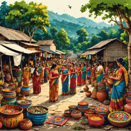 Regional Art Forms’ Community Impact: Savor the community impact of artistic traditions of India’s regions in 2025.