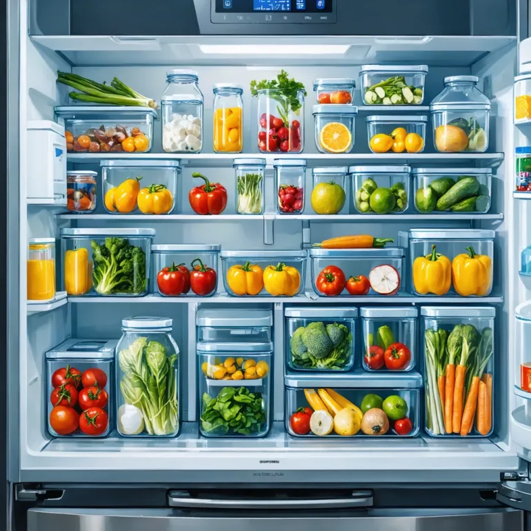 Fridge Hacks: Kitchen Artistry: Fridge organization blends efficiency with aesthetic appeal.