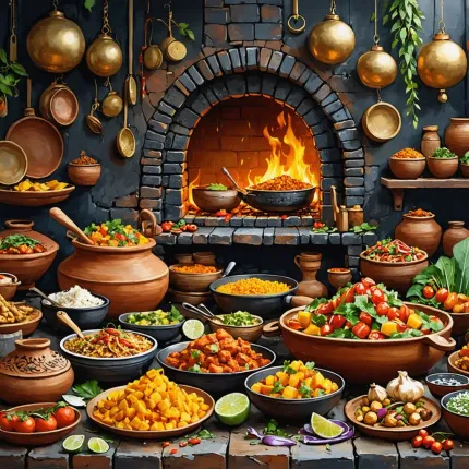 Traditional Indian Cuisine: Savor the flavors of India’s regional culinary traditions in 2025.